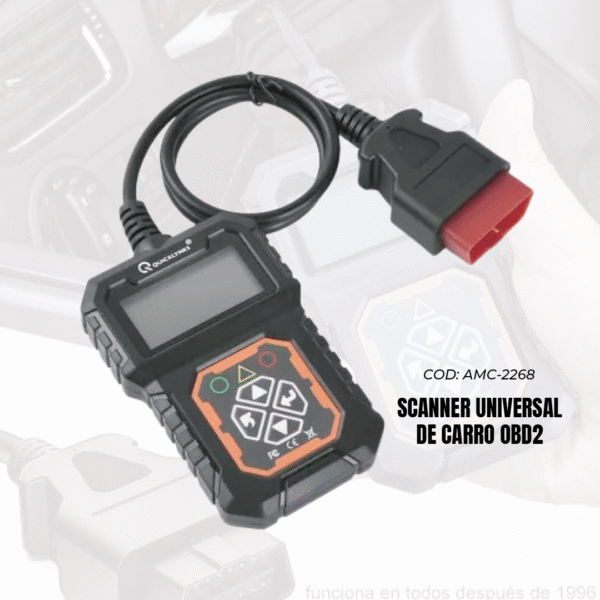 ESCANER UNIVERSAL DE CARRO OBD 2